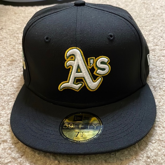 Brand New Citrus Pop Oakland As Baseball Fitted cap - Picture 1 of 8